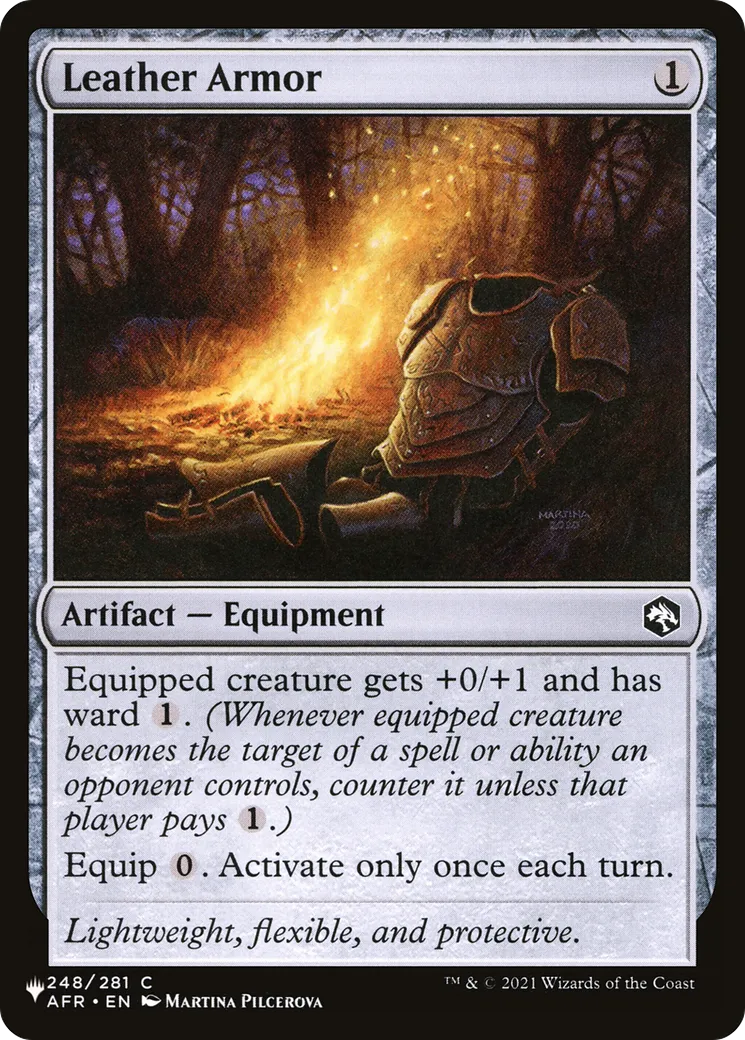 Leather Armor — The List — Magic: The Gathering
