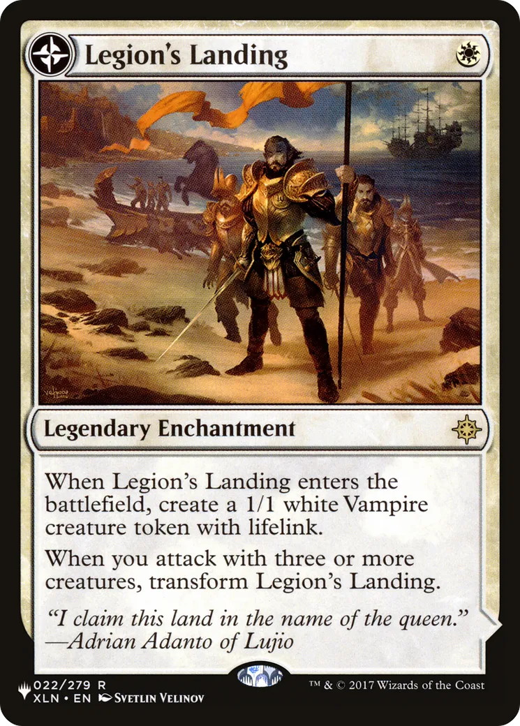 Legion's Landing // Adanto, the First Fort — The List — Magic: The Gathering