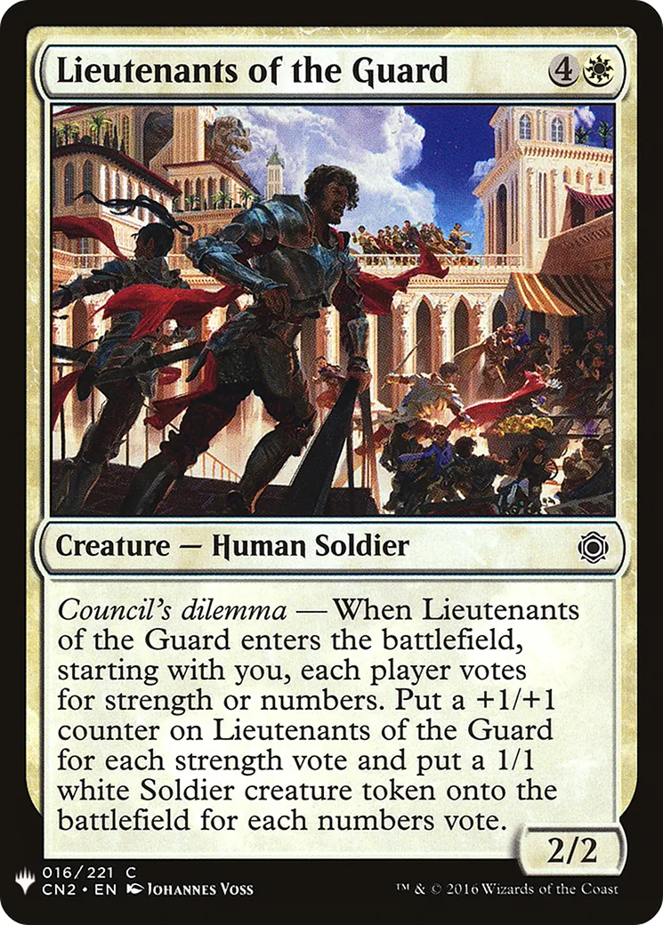 Lieutenants of the Guard — The List — Magic: The Gathering