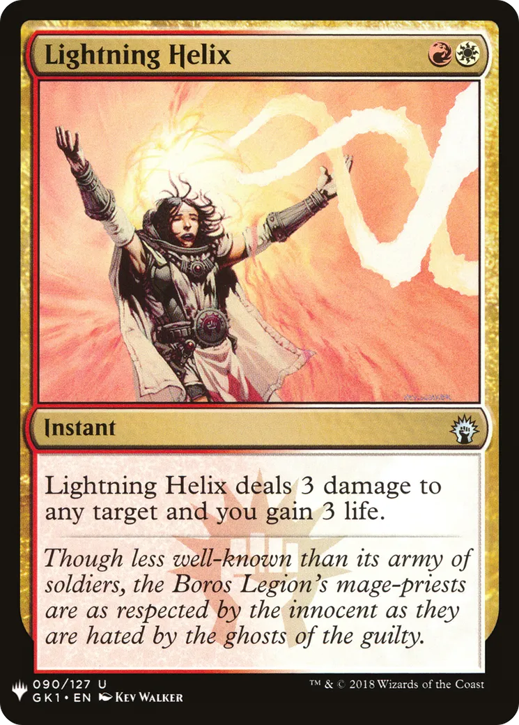 Lightning Helix — The List — Magic: The Gathering