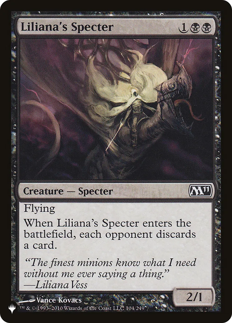 Spectre de Liliana — The List — Magic: The Gathering