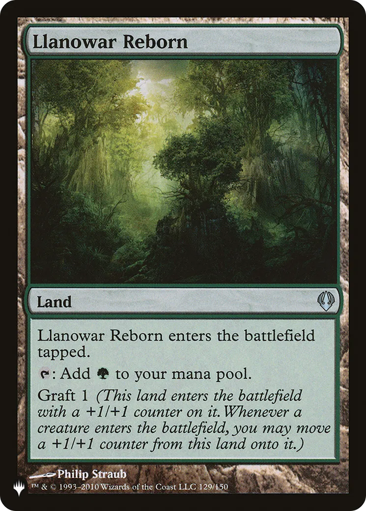 Llanowar Reborn — The List — Magic: The Gathering