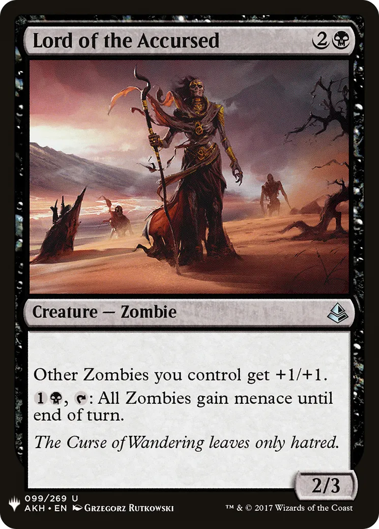 Seigneuresse des maudits — The List — Magic: The Gathering