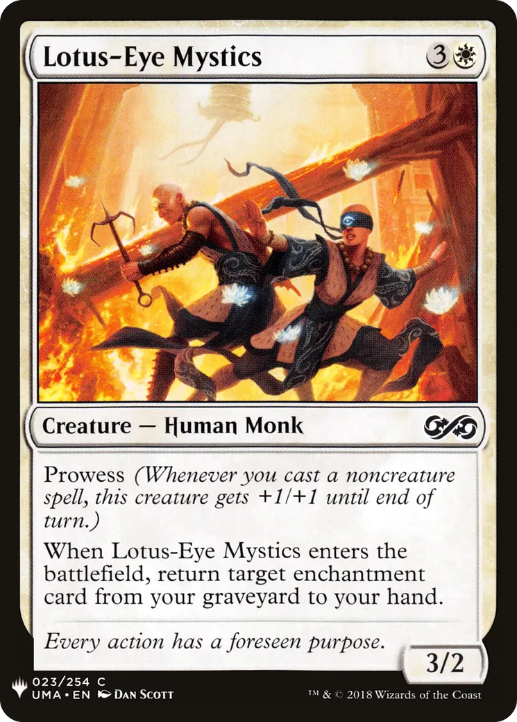 Lotus-Eye Mystics — The List — Magic: The Gathering