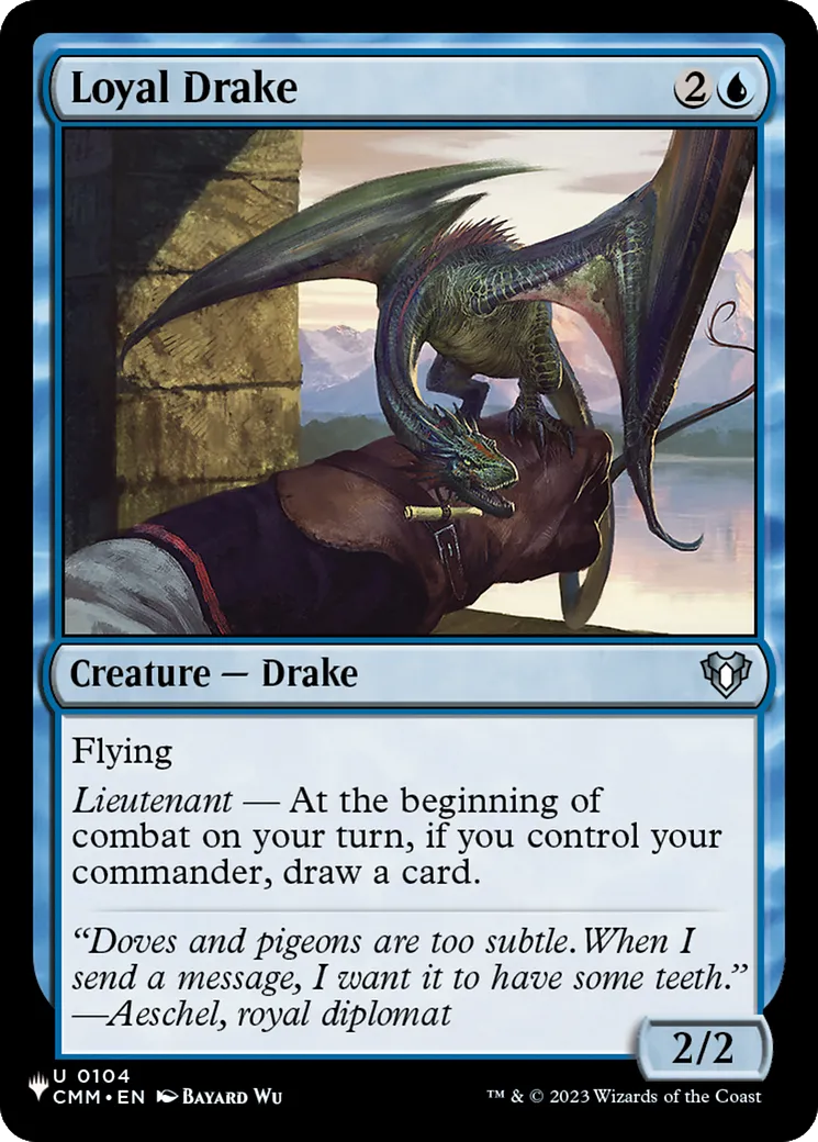 Loyal Drake — The List — Magic: The Gathering