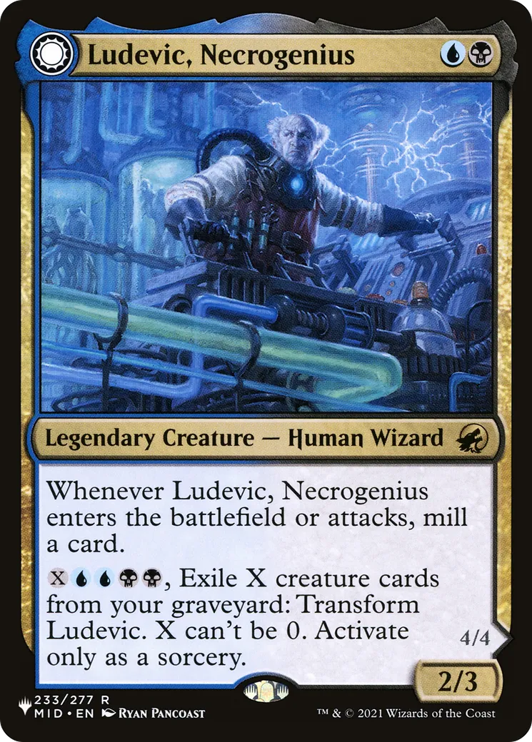 Ludevic, Necrogenius // Olag, Ludevic's Hubris — The List — Magic: The Gathering