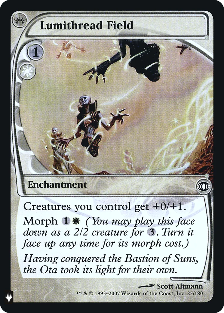Champ de lumifilaments — The List — Magic: The Gathering