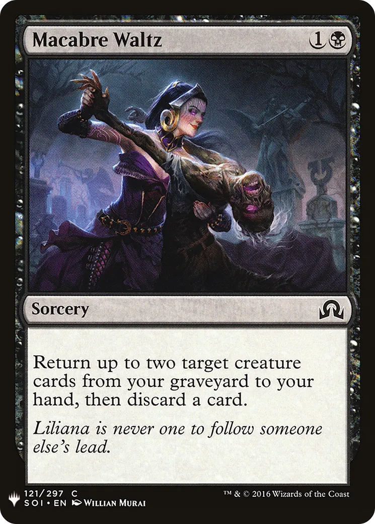 Macabre Waltz — The List — Magic: The Gathering