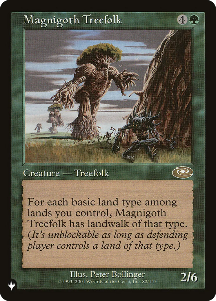 Sylvin magnigoth — The List — Magic: The Gathering