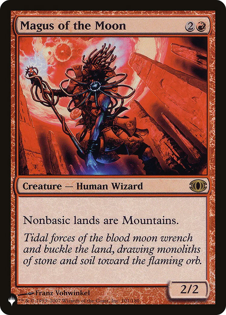 Mage de la lune — The List — Magic: The Gathering