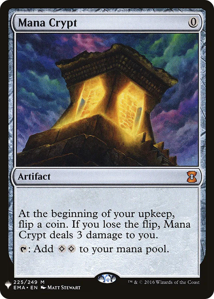 Crypte de mana — The List — Magic: The Gathering