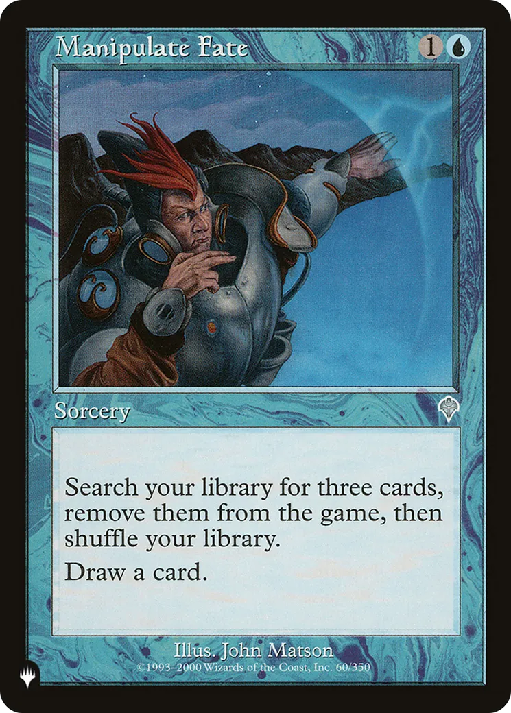 Manipulation du destin — The List — Magic: The Gathering