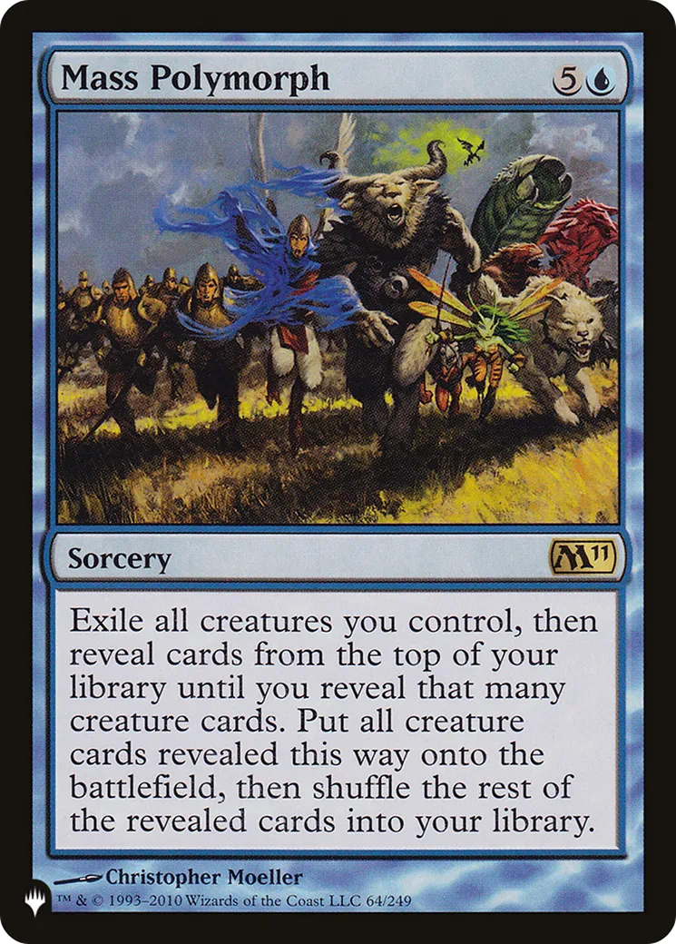 Polymorphisme de masse — The List — Magic: The Gathering