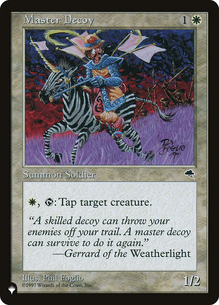 Maître leurreur — The List — Magic: The Gathering