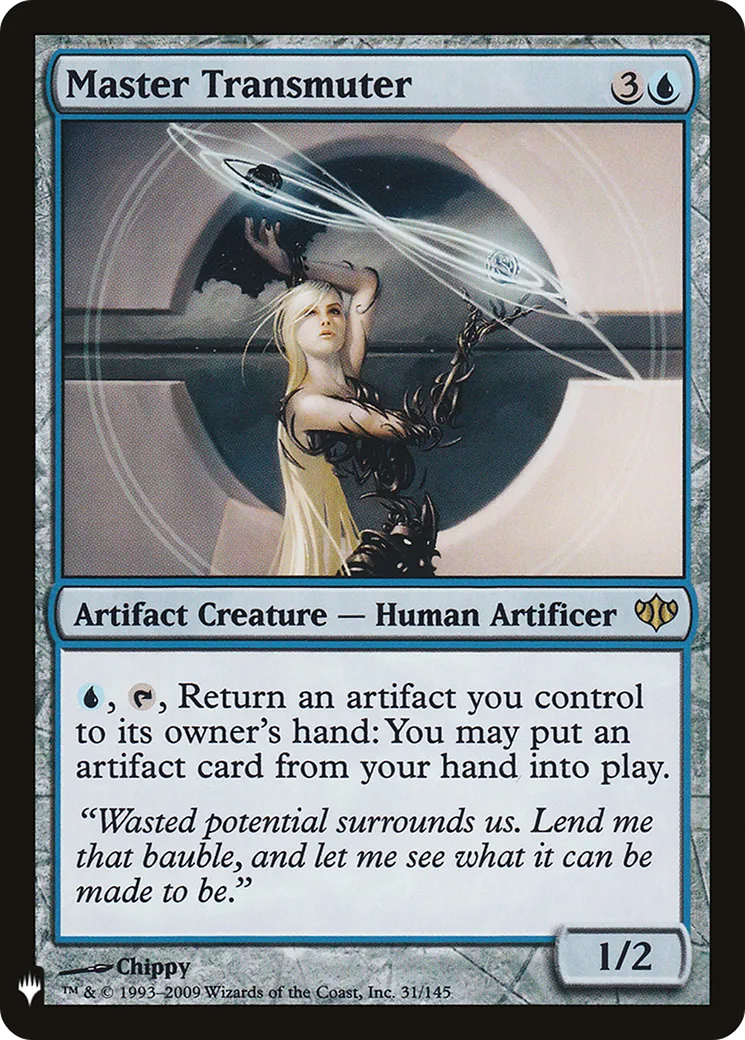 Master Transmuter — The List — Magic: The Gathering