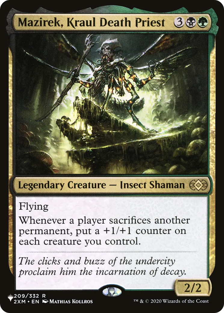 Mazirek, nécroprêtre kraul — The List — Magic: The Gathering