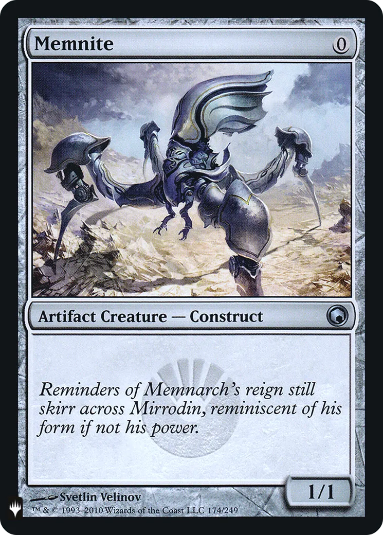 Memnite — The List — Magic: The Gathering