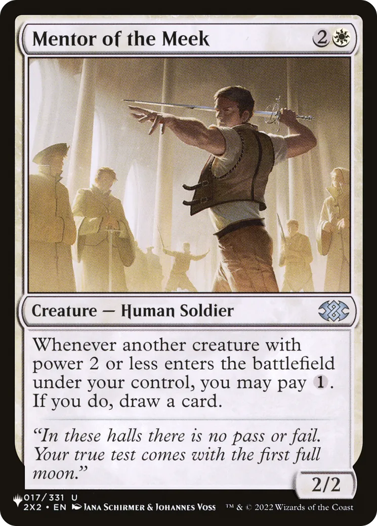 Mentor des humbles — The List — Magic: The Gathering