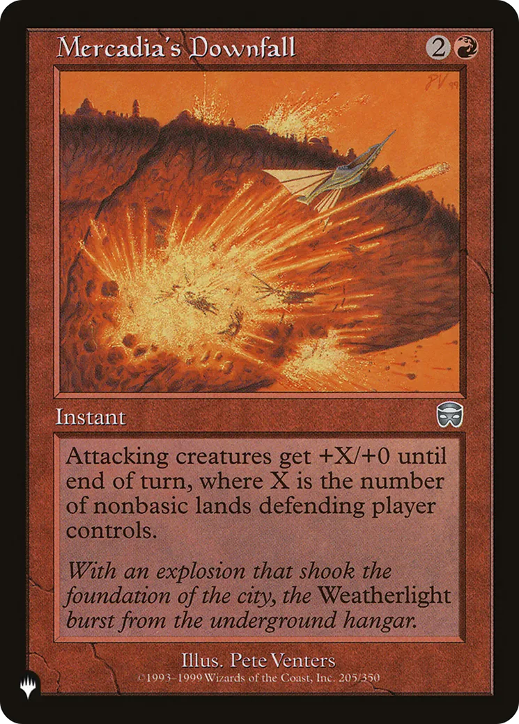 Mercadia's Downfall — The List — Magic: The Gathering