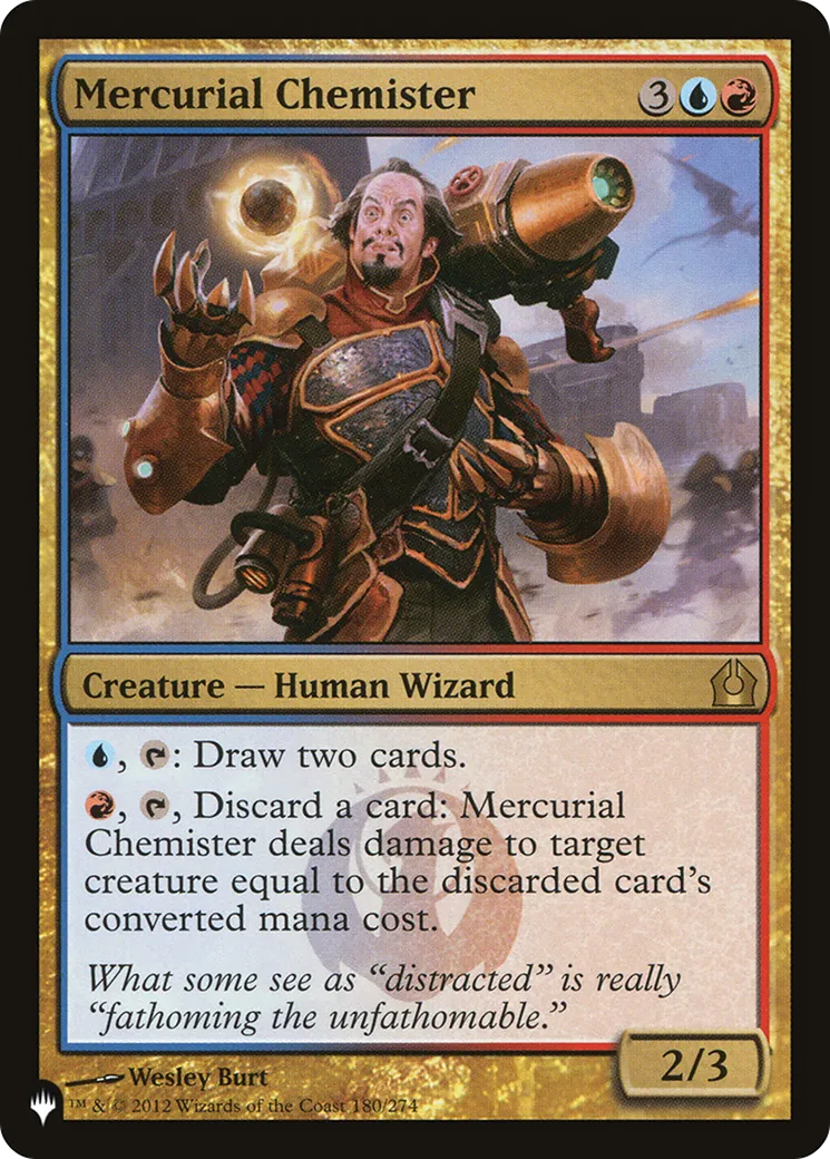 Chimiste lunatique — The List — Magic: The Gathering