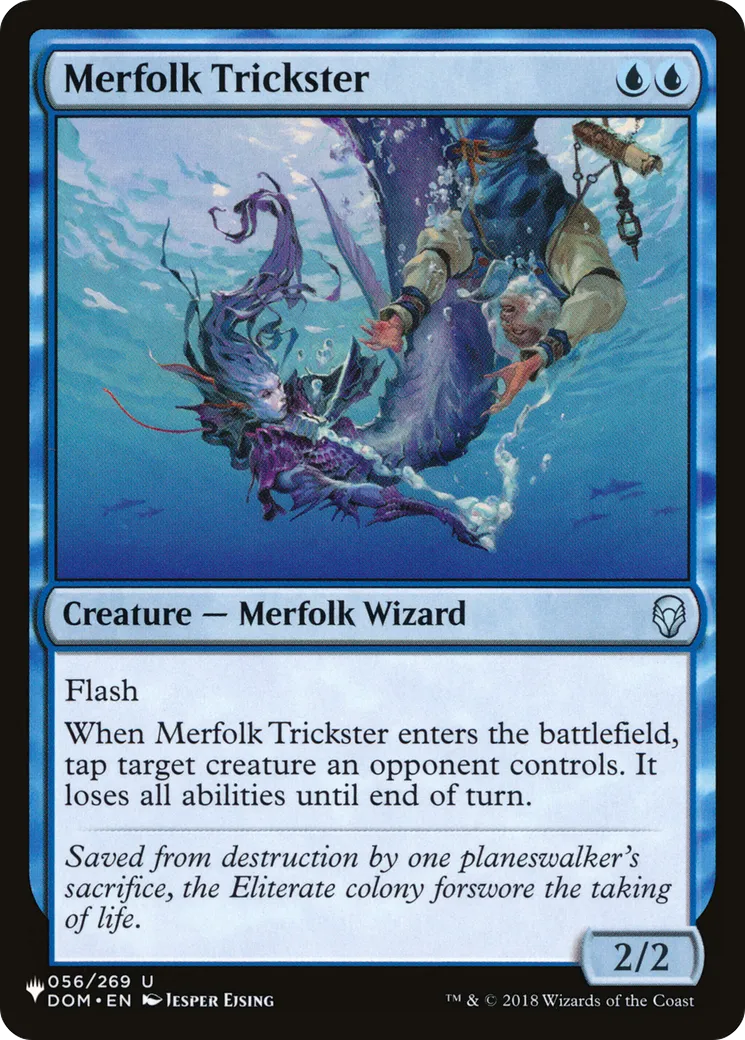 Merfolk Trickster — The List — Magic: The Gathering