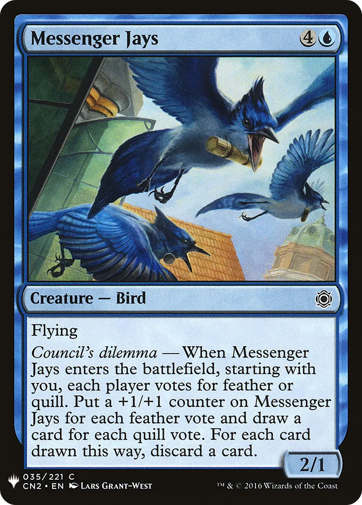 Messenger Jays — The List — Magic: The Gathering