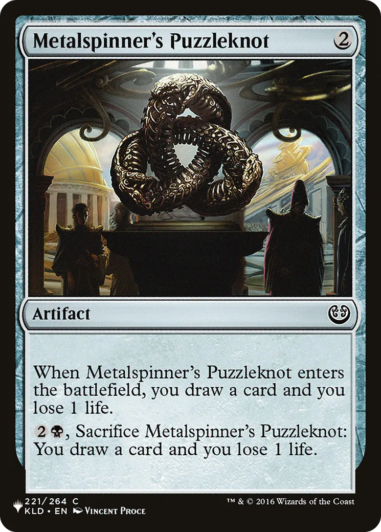 Casse-tête du tourneur sur métal — The List — Magic: The Gathering