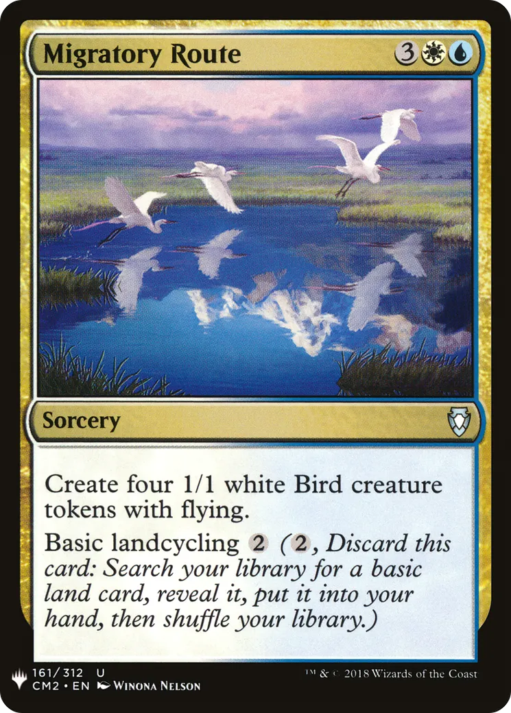 Route migratoire — The List — Magic: The Gathering