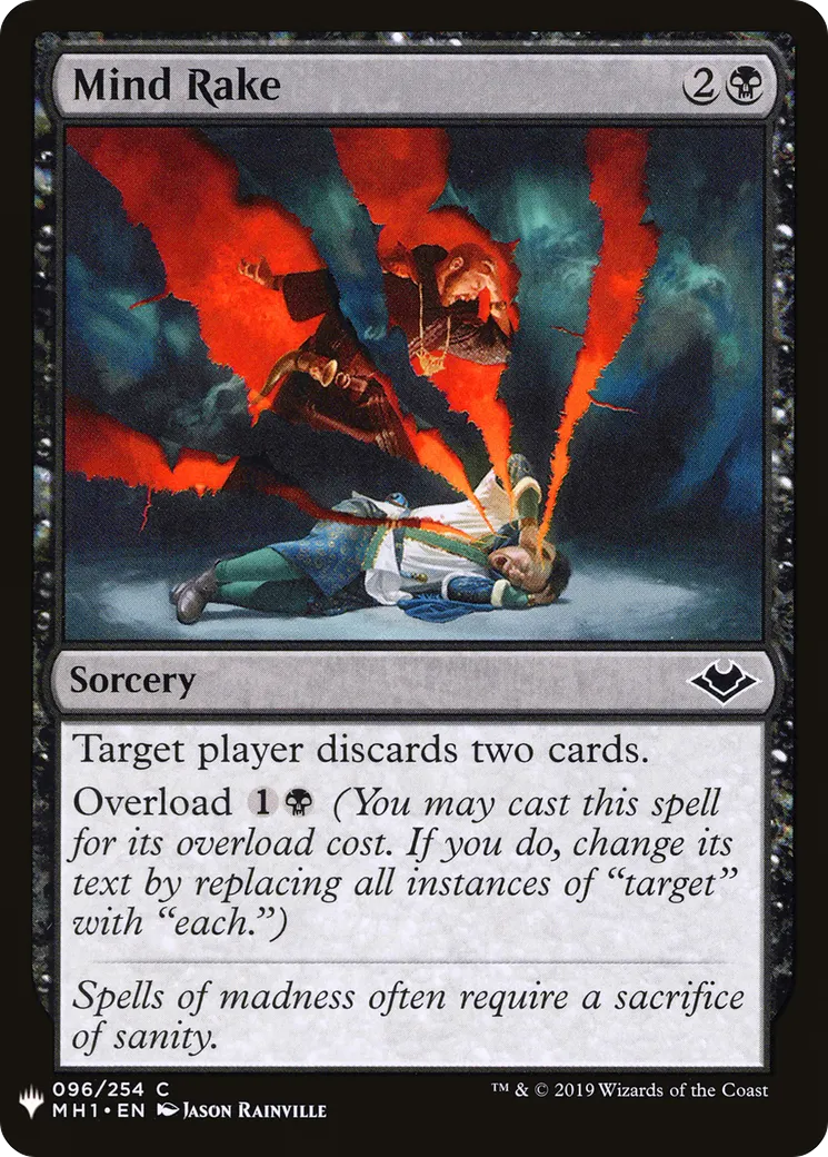 Mind Rake — The List — Magic: The Gathering