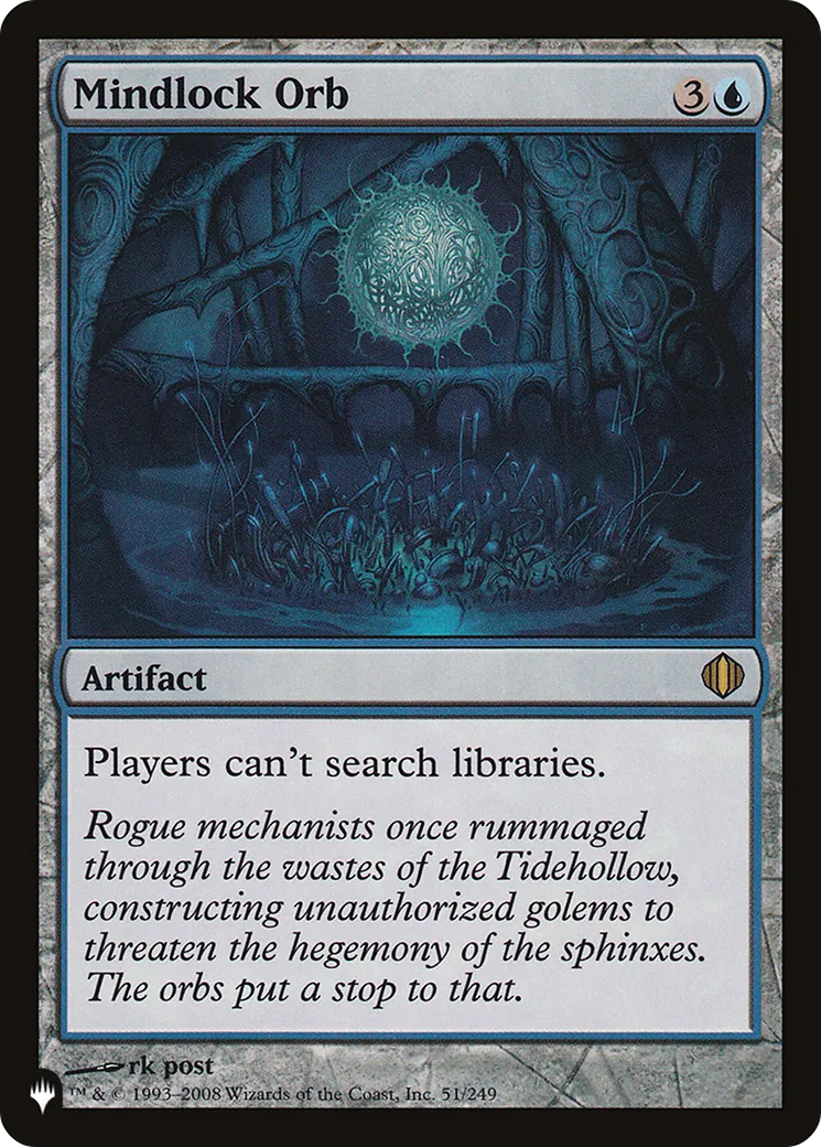 Orbe bloquesprit — The List — Magic: The Gathering