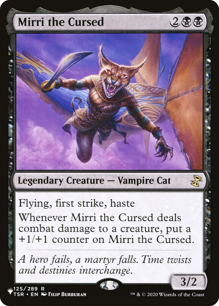 Mirri la maudite — The List — Magic: The Gathering