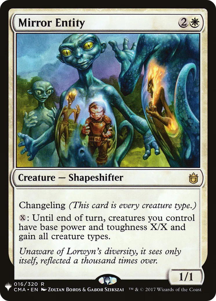 Entité miroir — The List — Magic: The Gathering