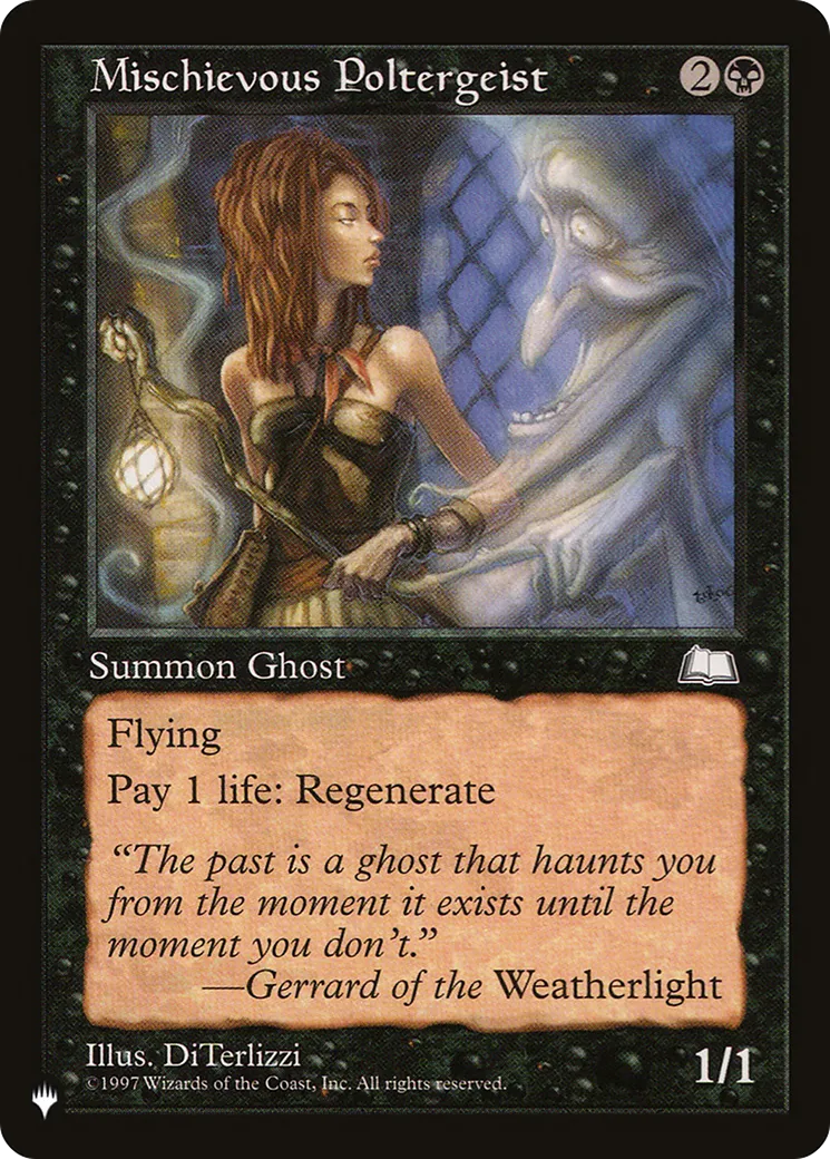 Poltergeist malicieux — The List — Magic: The Gathering