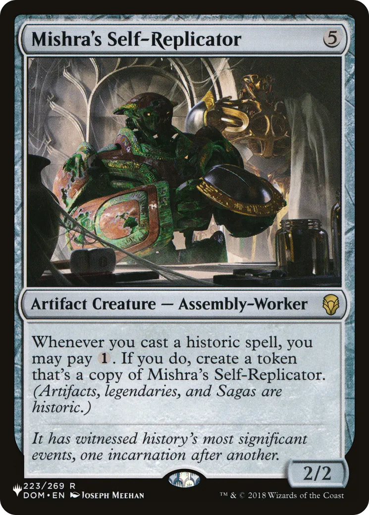 Mishra's Self-Replicator — The List — Magic: The Gathering