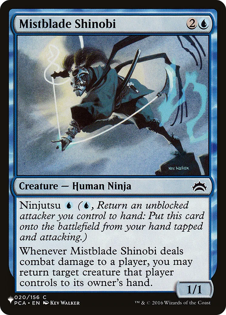 Mistblade Shinobi — The List — Magic: The Gathering