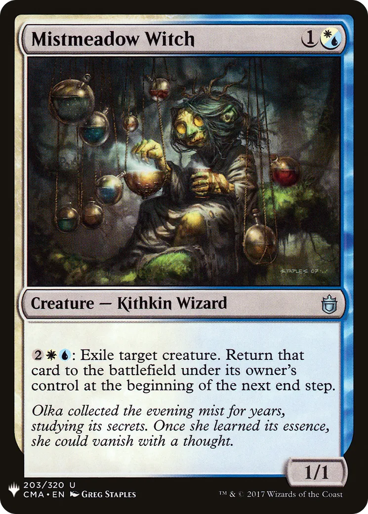 Envoûteuse de Brumeprairie — The List — Magic: The Gathering