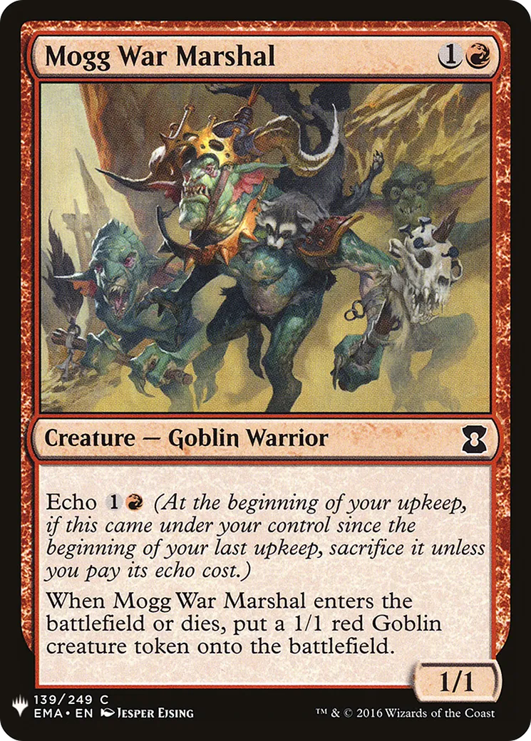Maréchal de guerre mogg — The List — Magic: The Gathering