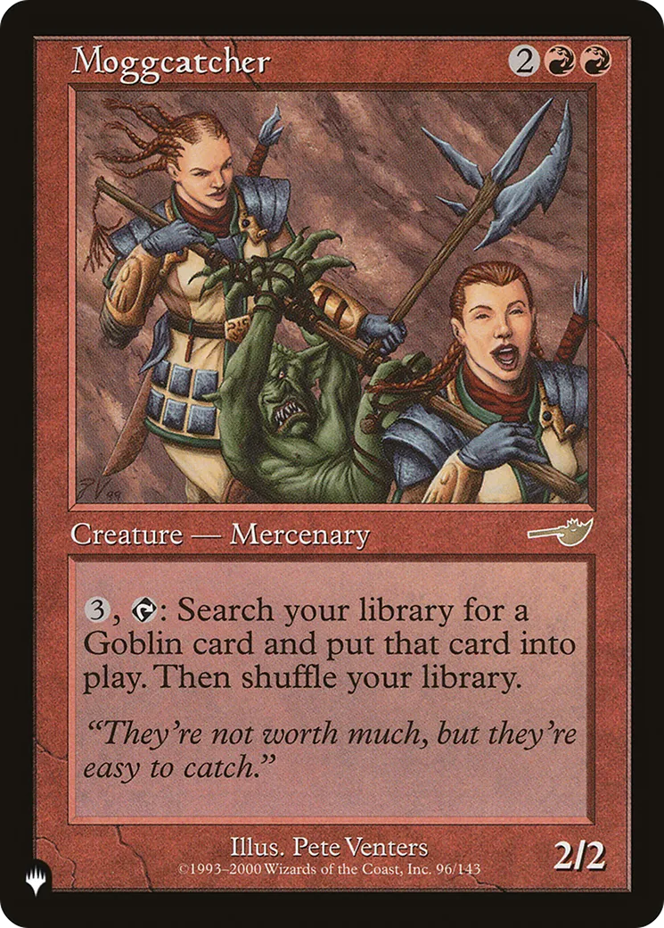 Attrapeur de mogg — The List — Magic: The Gathering