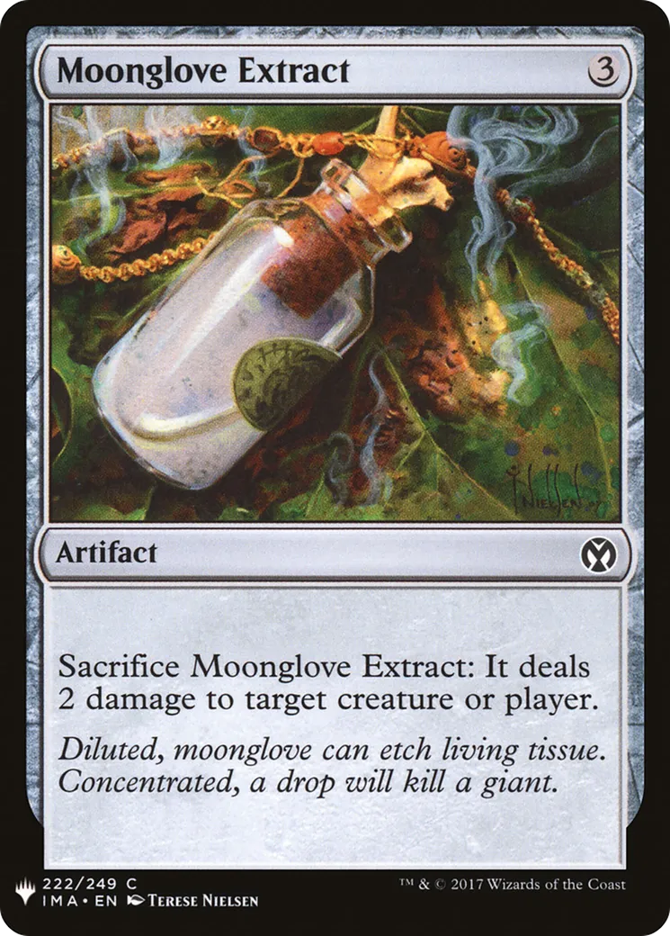 Moonglove Extract — The List — Magic: The Gathering