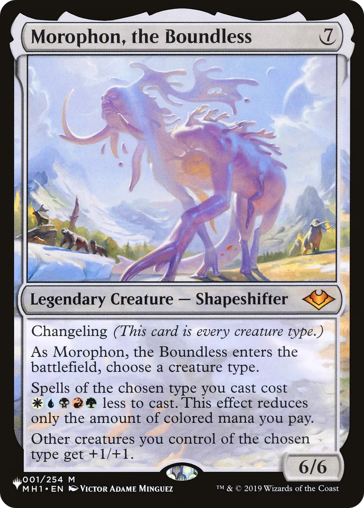 Morophon, the Boundless — The List — Magic: The Gathering