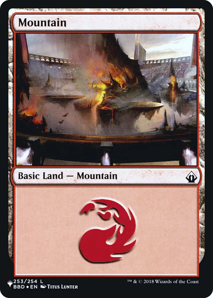 Mountain — The List — Magic: The Gathering