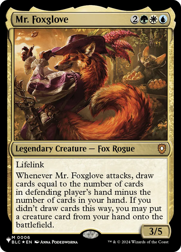 Mr. Foxglove — The List — Magic: The Gathering