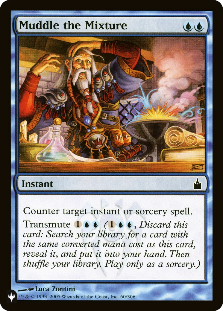 Muddle the Mixture — The List — Magic: The Gathering