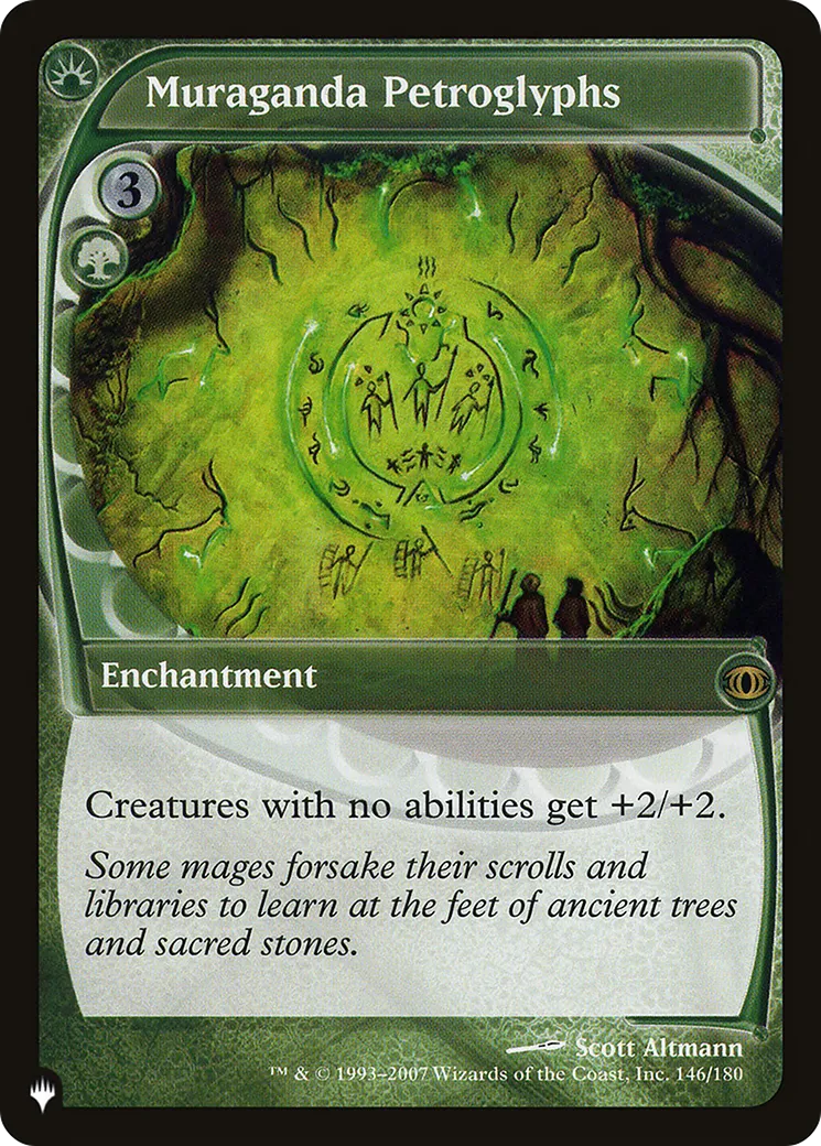 Pétroglyphes de Muraganda — The List — Magic: The Gathering