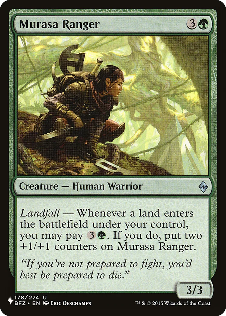 Ranger de Murasa — The List — Magic: The Gathering