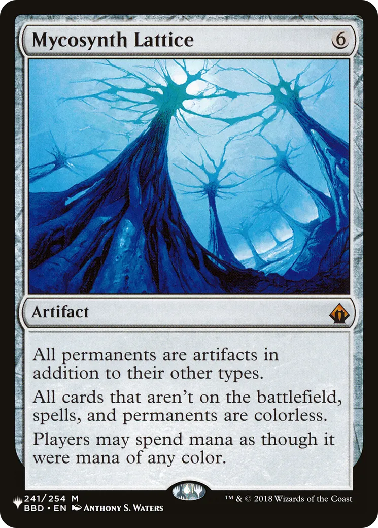 Treille de mycosynthèse — The List — Magic: The Gathering