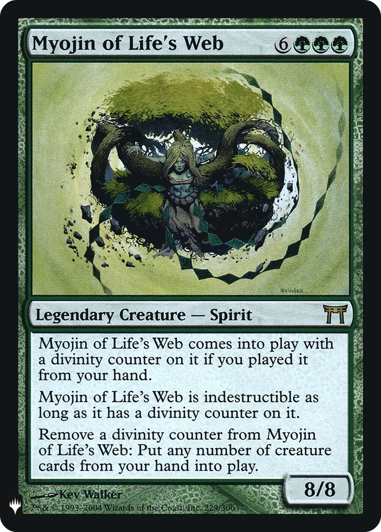 Myojin of Life's Web — The List — Magic: The Gathering