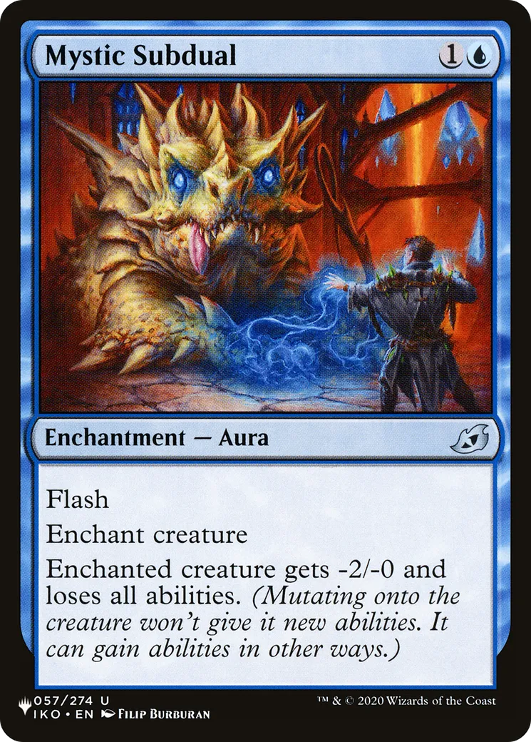 Mystic Subdual — The List — Magic: The Gathering