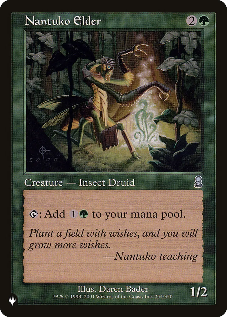 Nantuko Elder — The List — Magic: The Gathering