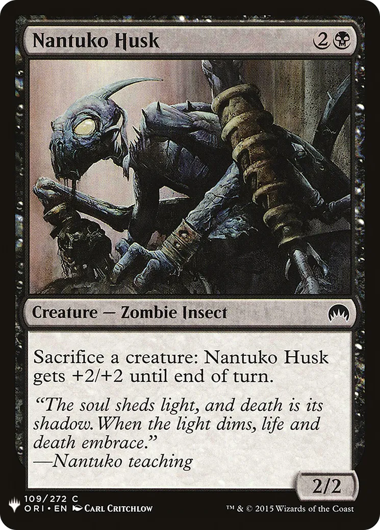 Carapace de nantuko — The List — Magic: The Gathering